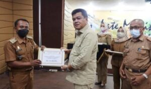 Bupati Lamteng Serahkan Bantuan Rehabilitasi dan Rekontruksi 7 Jembatan
