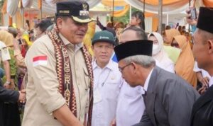 Bupati Musa Gelar Bunga Kampung di Padang Ratu