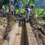 Kades Sindangsari Bangun Irigasi Tingkatkan Ketahanan Pangan