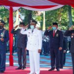 Kang Jimat Ikuti Upacara HUT Bhayangkara Ke-76
