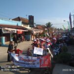 Warga Blok Dangdeur Gelar Karnaval Rayakan HUT RI ke 77