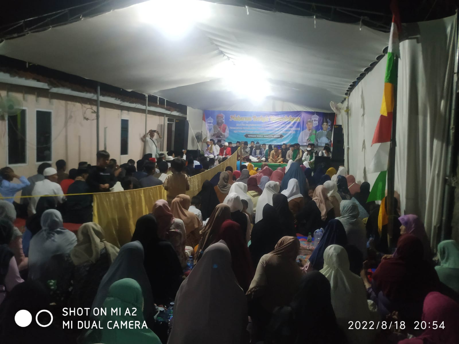 Muharram Berkah Kemerdekaan, Yayasan Nurul Hidayatil Khaer Santuni Anak Yatim dan Jompo1
