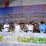 Polda Sumut Musnahkan BB Narkoba Seberat 313 Kg Polda Sumut Musnahkan BB Narkoba Seberat 313 Kg