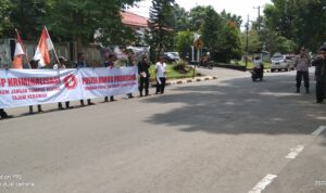 Kecam Main Hakim Sendiri dan Desak Polisi Bersikap Netral, FMP Jabar kembali Demo Mapolres Subang