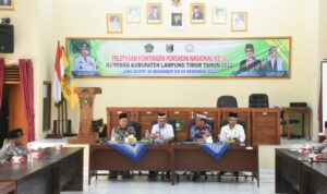Bupati Lampung Timur Beri Sambutan Sekaligus Melepas Peserta Lomba Pekan Olahraga dan Seni Madrasah Diniyah Nasional Bupati Lampung Timur Beri Sambutan Sekaligus Melepas Peserta Lomba Pekan Olahraga dan Seni Madrasah Diniyah Nasional