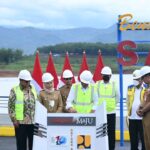 Presiden Jokowi Resmikan Bendungan Sadawarna, Bupati Nina Agustina Siap Tingkatkan Produksi Padi Indramayu