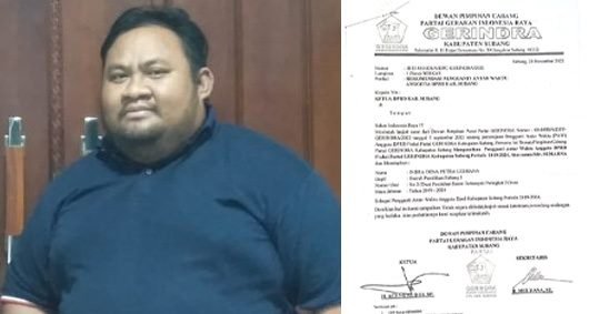 Ketua DPRD Subang, Hasil Verifikasi KPU Indra Layak Gantikan Sumarna1