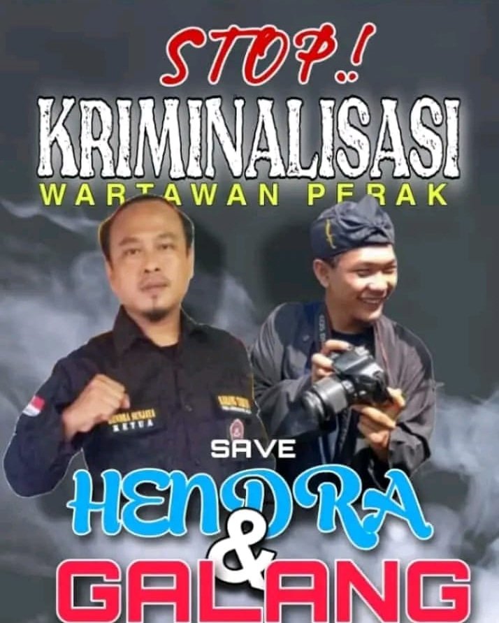 Yakin Hakim Netral dan Adil, Kuasa Hukum Dua Wartawan Perak Berharap Bisa Bawa Pulang Hendra dan Galang1