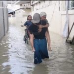 Akibat Curah Hujan yang Tinggi Membuat Sebagian Wilayah di Pamanukan Terkena Banjir