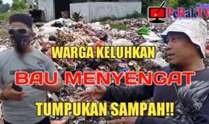 Bau Menyengat Tumpukan Sampah di TPS Desa Sukamandijaya, Kades Kemana?