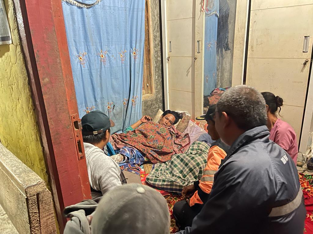 Belasan Rumah Warga Rusak Akibat Angin Puting Beliung1