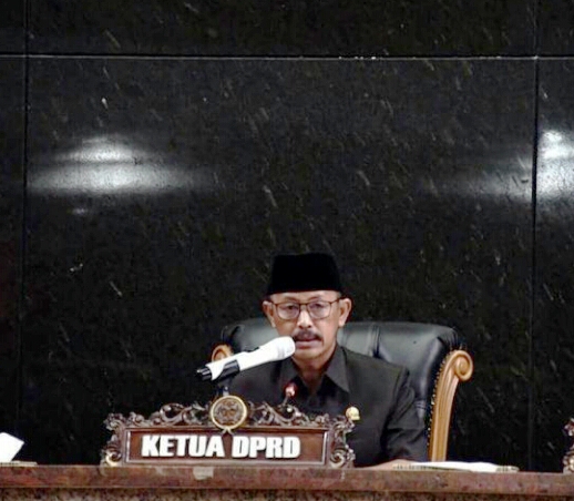 Ketua DPRD Pimpin Sidang Paripurna Penyampaian LKPJ Bupati Indramayu TA 2022