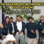Ketum IWO-I Resmi Melantik Pengurus DPD IWO-I Kota Sukabumi
