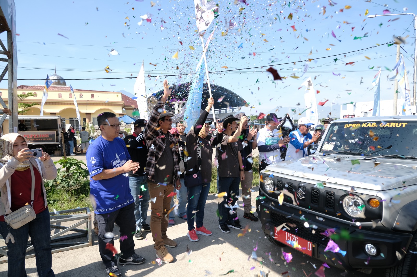 Ratusan Mobil Offroad Meriahkan Hari Jadi Garut ke-210