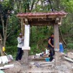 Sambut Ramadhan, KH Agung Ghozali Bangun Gapura Makam Waliyullah Eyang Ranggawulung