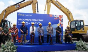 Wabup Garut Ground Breaking Pembangunan Citimall