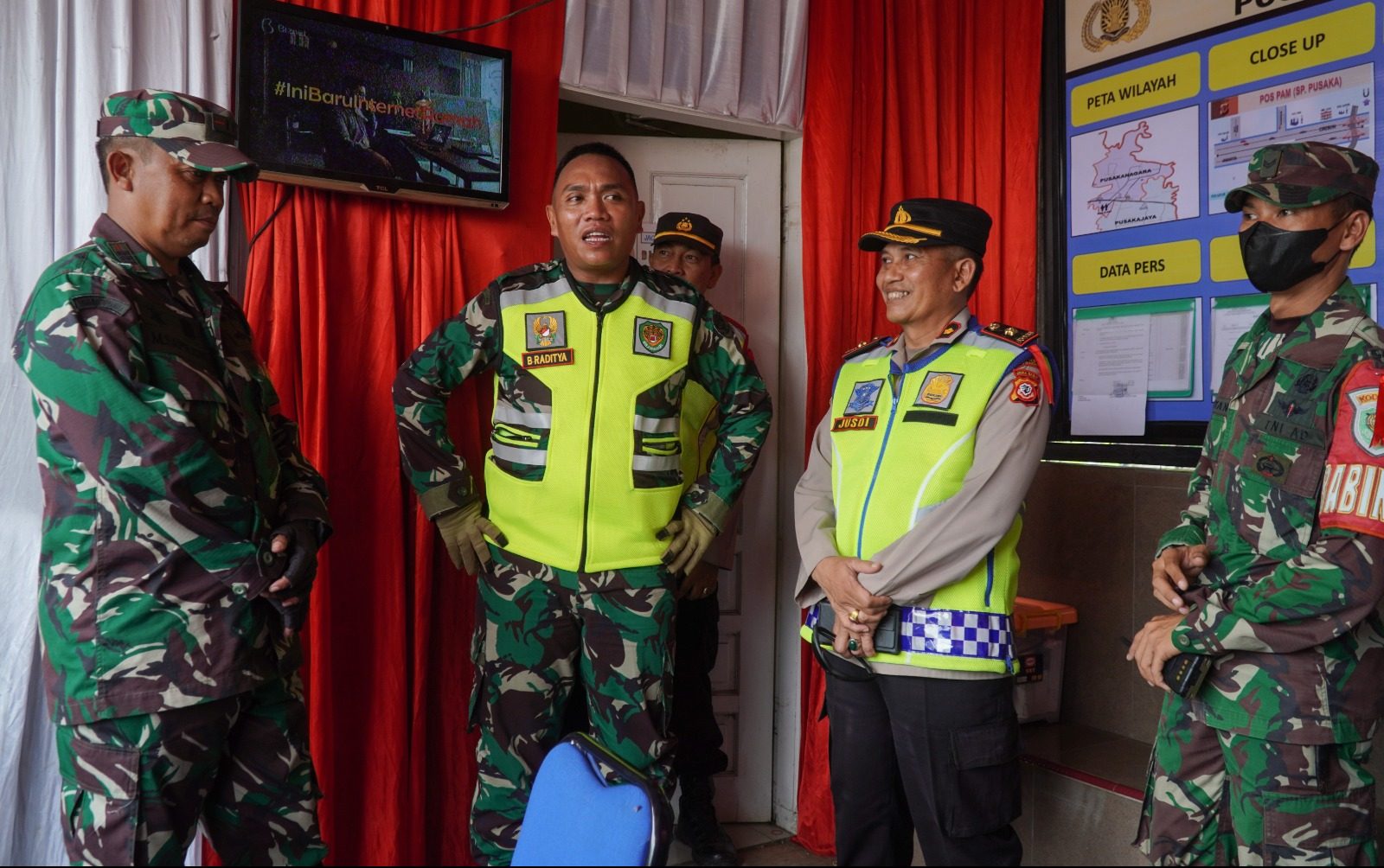 Dandim Subang Gelar Patroli Pengecekan Jalur dan Pos Pengamanan Arus Mudik