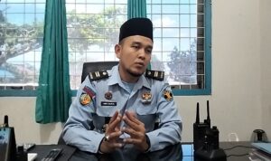 Hari Raya Idul Fitri Rutan Sukadana Dipadati Pengunjung, KPR Tambah Personil Pengamanan