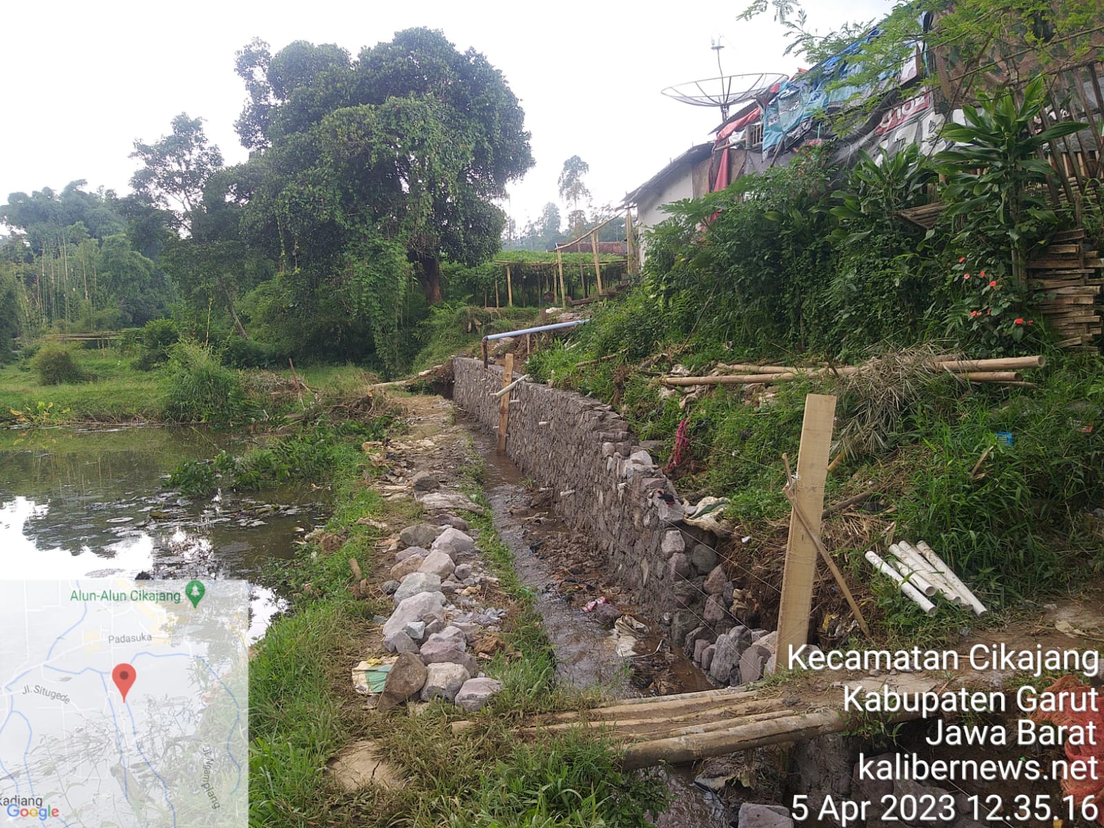 Pemdes Cikajang Realisasikan DD Tahap 1 untuk Pembangunan TPT