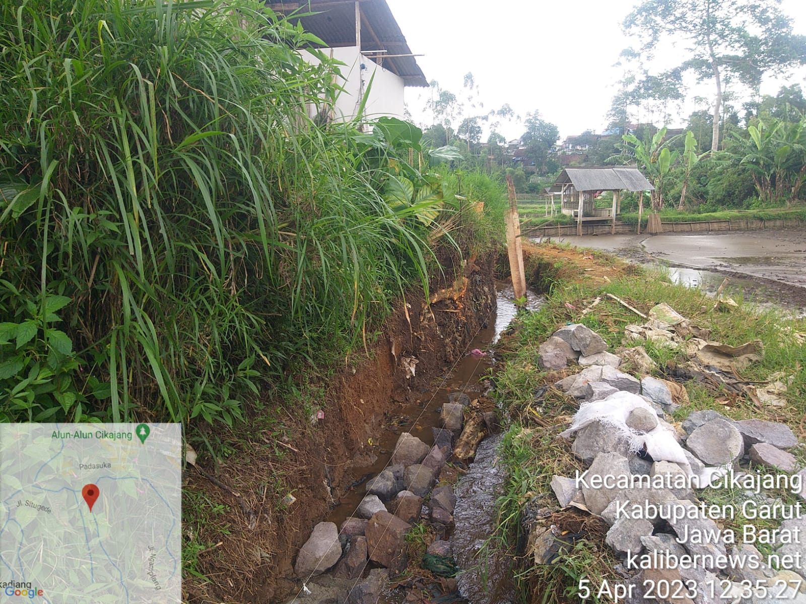 Pemdes Cikajang Realisasikan DD Tahap 1 untuk Pembangunan TPT1