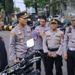 Polres Garut Giat Pengecekan Kesiapan Randis R4 & R2 Operasi Ketupat Lodaya