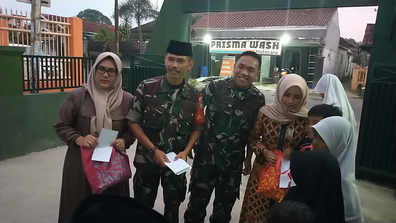Safari Ramadhan di Koramil Pagaden, Dandim Subang Santuni Anak Yatim/Piatu1