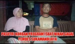 Warga Desa Sukamandijaya Merasa Tertipu Isbat Nikah Gagal Digelar