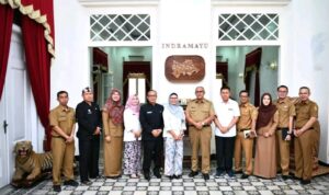Bupati Indramayu Terima Kunjungan Bupati Kuningan dan Ketua Satker Kunci Bersama Bupati Indramayu Terima Kunjungan Bupati Kuningan dan Ketua Satker Kunci Bersama