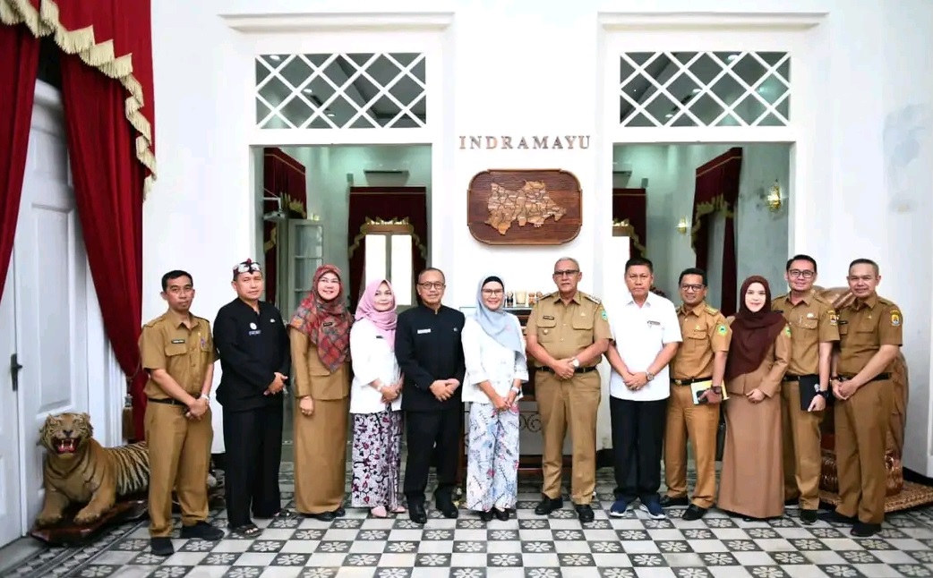 Bupati Indramayu Terima Kunjungan Bupati Kuningan dan Ketua Satker Kunci Bersama