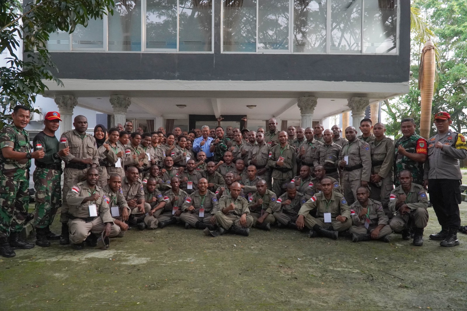Dandim Subang Motivasi Bela Negara Kepada Praja STIPAN dan ASN Asal Papua