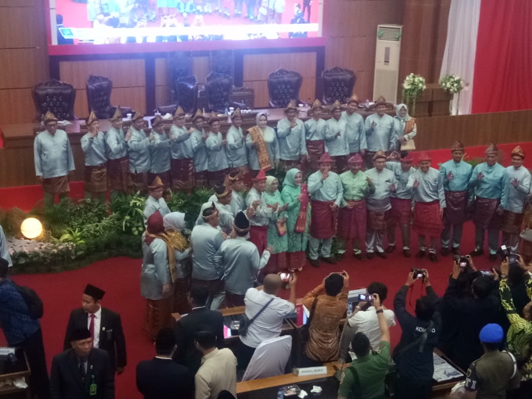 Gubernur Sumsel Hadiri Rapat Paripurna HUT Musi Rawas ke-80