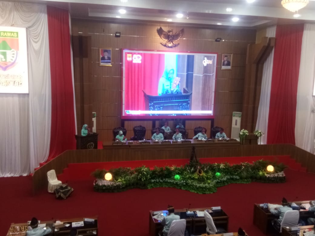 Gubernur Sumsel Hadiri Rapat Paripurna HUT Musi Rawas ke-801