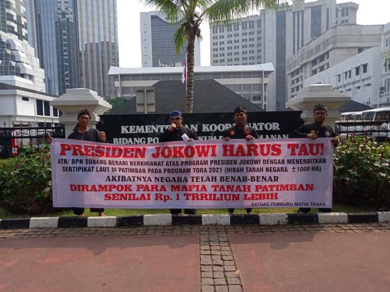 Negara Dirampok 1 Triliun, Satgas Pemburu Mafia Tanah Patimban Ajak Presiden Audiensi2