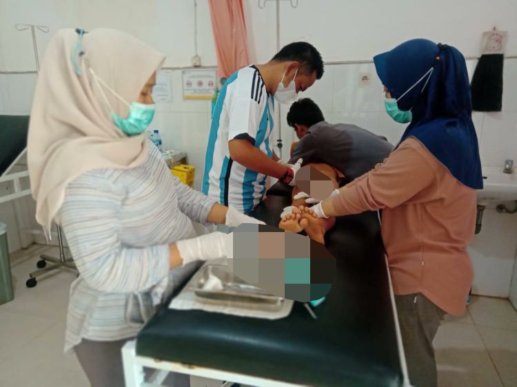 Peduli Warganya Yang Tidak Mampu, Kades Lengkong Rutin Gelar Sunatan Massal1