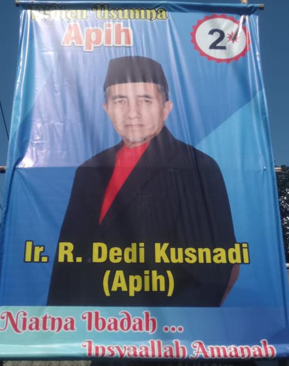 Visi Misi Dedi Kusnadi Calon Kades Karyamekar Dalam Pilkades Serentak Garut