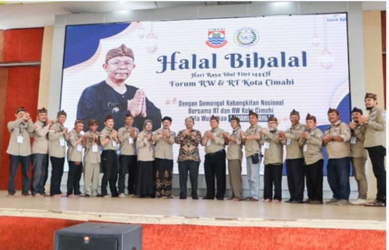 Wali Kota Cimahi Halal Bihalal Bersama Forum RW & RT