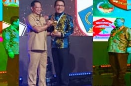 Walikota Metro Terima Penghargaan UHC BPJS1