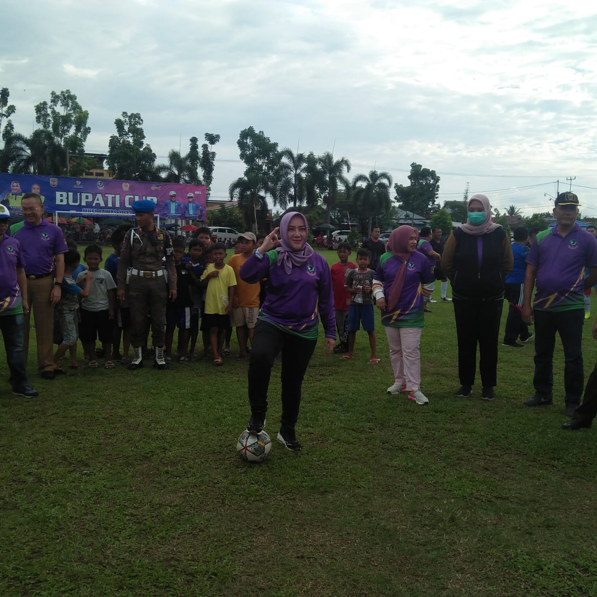 Bupati Musi Rawas Buka Turnamen Sepak Bola Bupati Cup