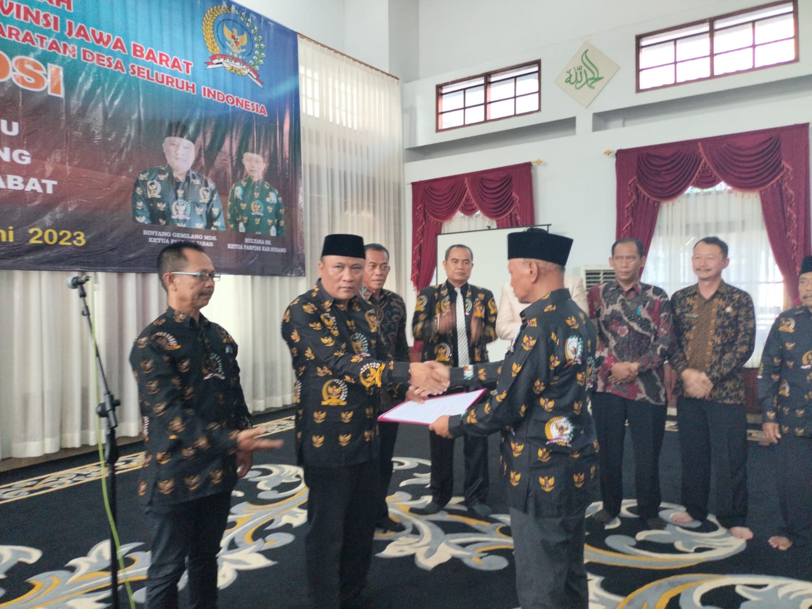 H. Ruhimat Hadiri Pelantikan Pengurus PABPDSI Subang