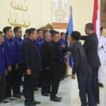 Ketua PWI Lampung Lantik Ketua PWI Kab. Lampung Timur