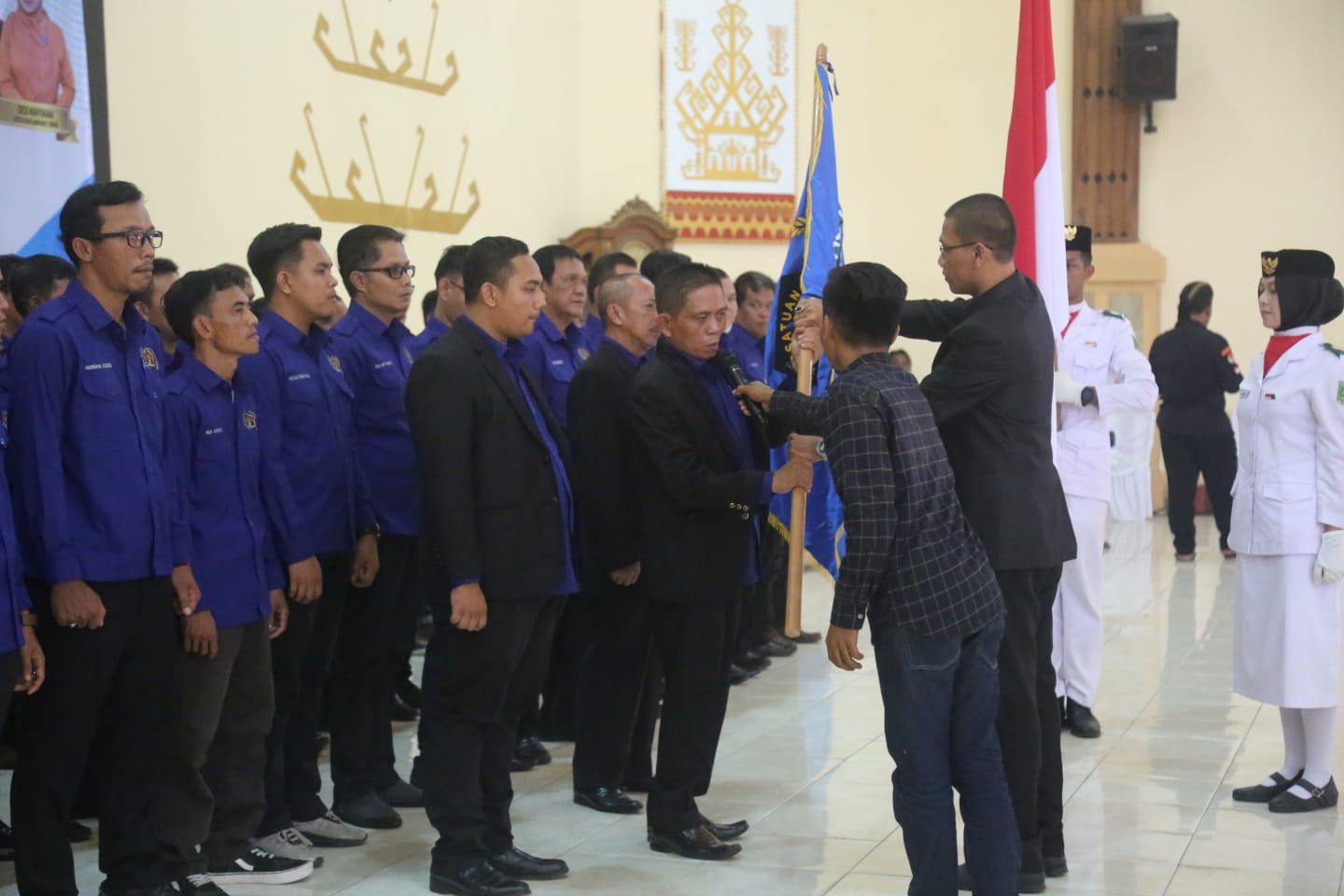 Ketua PWI Lampung Lantik Ketua PWI Kab. Lampung Timur