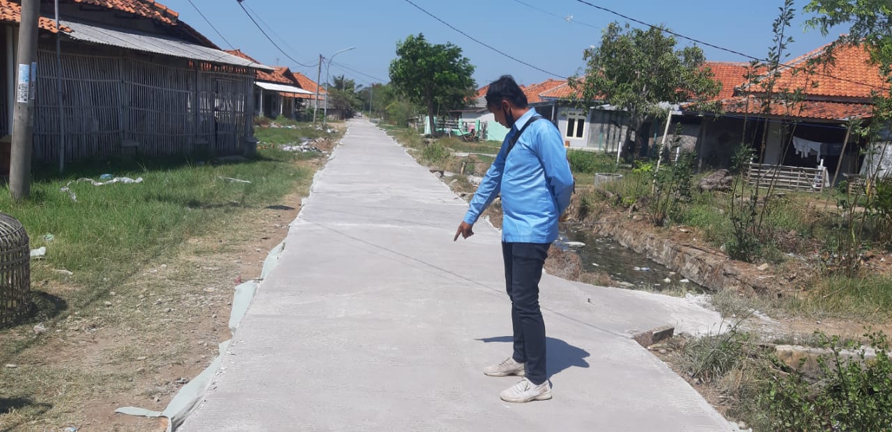 Diduga Dikerjakan Asal Jadi, FMP Jabar Minta APH Audit Proyek Banprov Jalan Desa Totoran