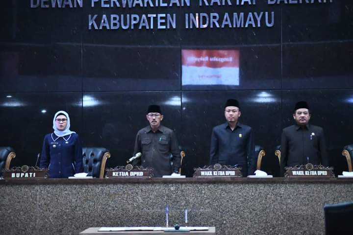 Ketua DPRD Pimpin Rapat Paripurna LKP Indramayu Tahun 2022