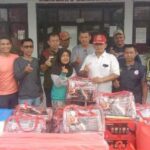 Nina Agustina Berikan Bantuan Untuk Korban Angin Puting Beliung