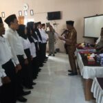 Pelantikan Sebelas Perangkat Desa Manah Resmi