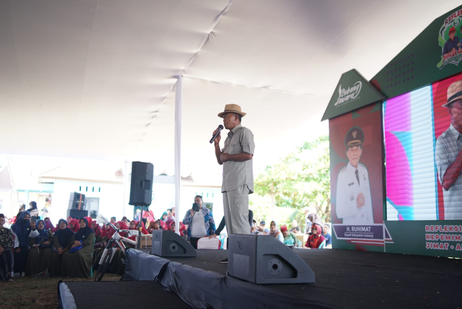 Refleksi Jimat-Akur di Kecamatan Sukasari, Kang Jimat Harapkan Warga Subang Tak Hanya Menjadi Penonton di Rumah Sendiri
