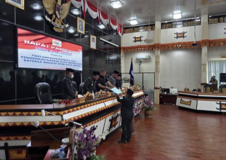 DPRD Kota Metro Telah Raperda Tentang Metro Kota Literasi