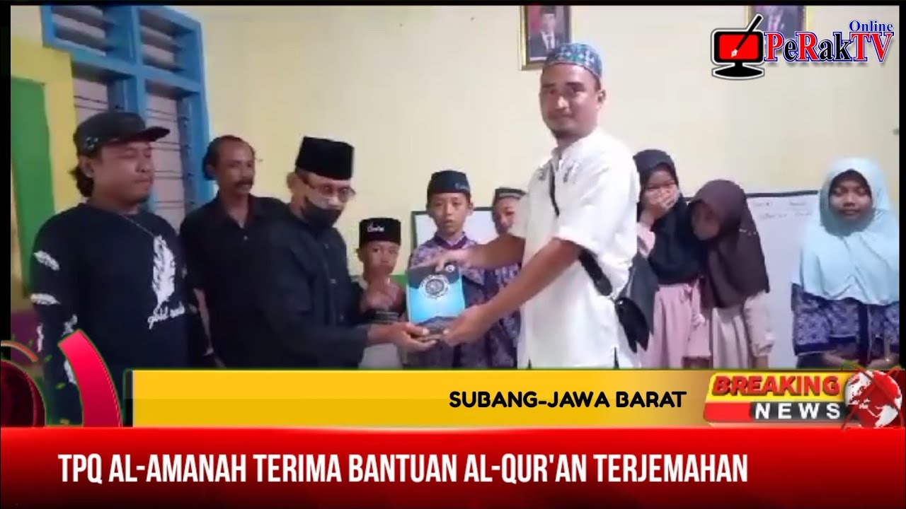 Dewan Penasehat FMP Jabar Serahkan Bantuan Al-Qur’an