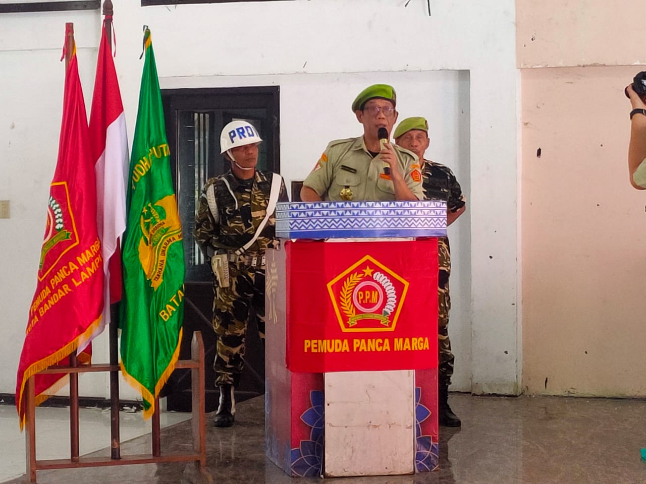Ketua PPM Buka Muscab Pemuda Panca Marga se-Provinsi Lampung
