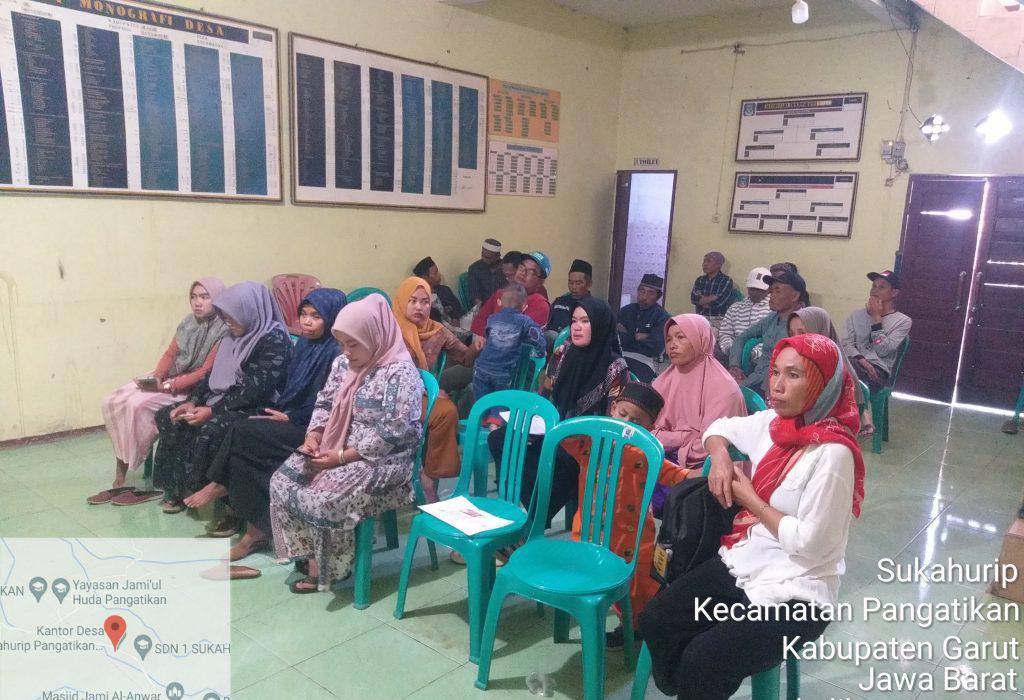 Pemdes Sukahurip Realisasikan Insentif RT, RW dan Kader